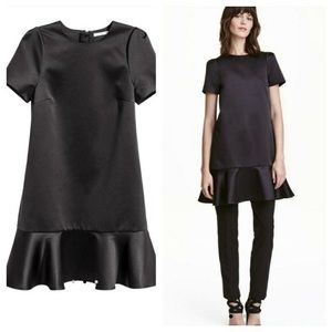 H&M Satin Ruffle Hem Dress 🖤